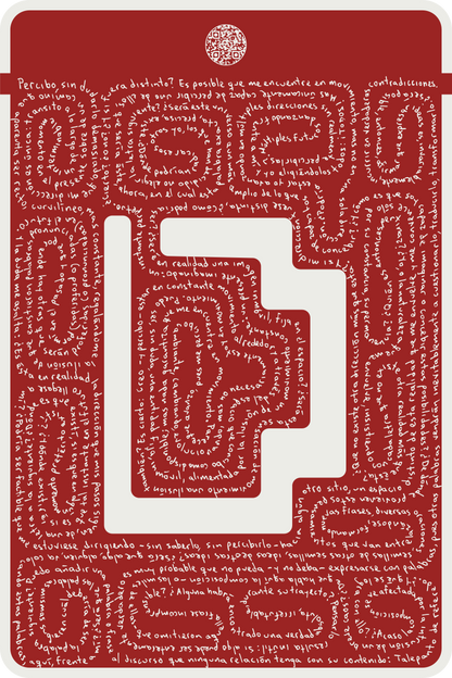ZONA DE ESPERA - Letrero de señalética - Literatura Expandida - Arte