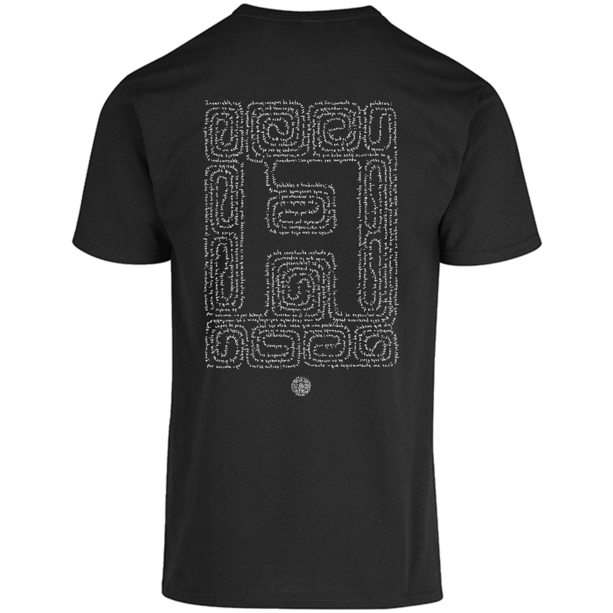Playera Adulto con Paratexto PERTINAZ
