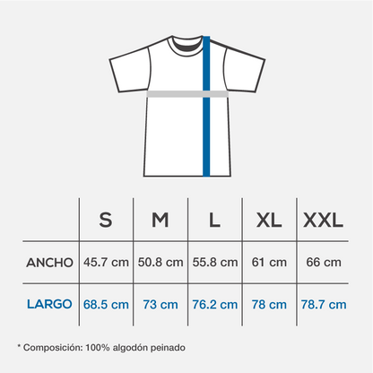 Playera Adulto con Paratexto PERTINAZ
